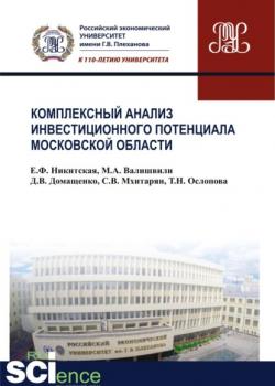 Комплексный анализ инвестиционного потенциала московской области. (Бакалавриат). Монография. - скачать книгу