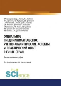 Социальное предпринимательство. Учетно-аналитические аспекты и практический опыт разных стран. (Аспирантура). (Магистратура). Монография - скачать книгу